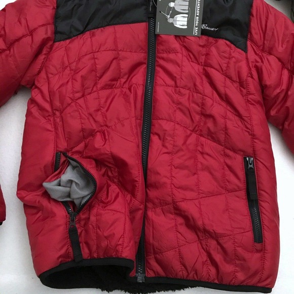 Eddie Bauer New Reversible Puffer Jacket Boy Various - Picture 3 of 12